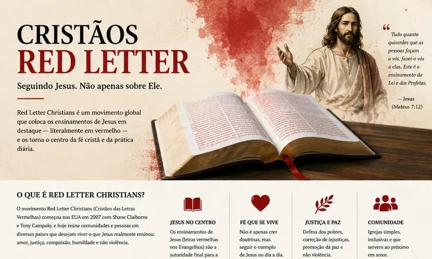 Red Letter Christian: Jesus as the Center, Not the Decoration